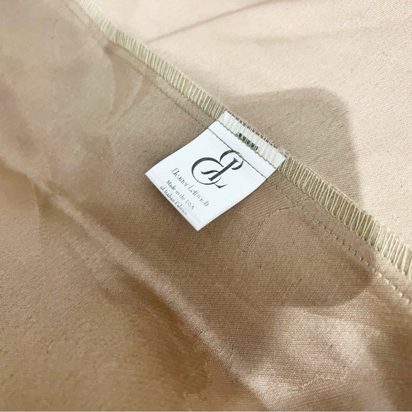 Eleanor Leftwich Marie Trench Coat Khaki Floral Belted Size Small S - Picture 6 of 11